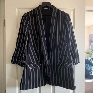 Express Stripe Blazer